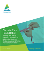Chronic Care Roundtable: Tackling the Obesity Epidemic