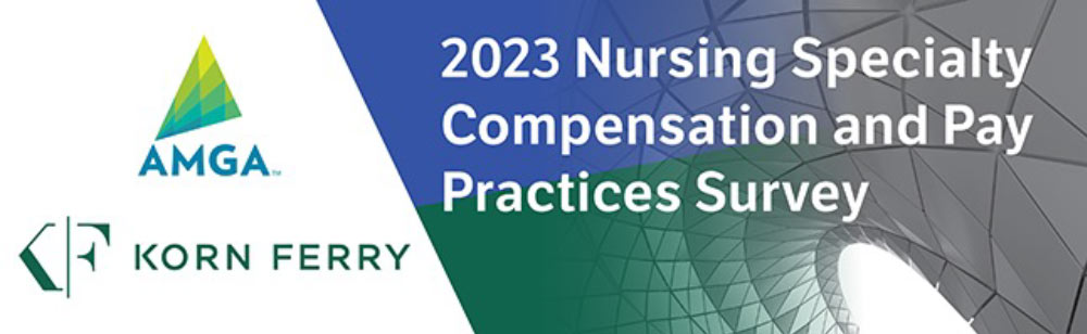 2023 Nursing Specialty Compensation and Pay Practices Survey Banner