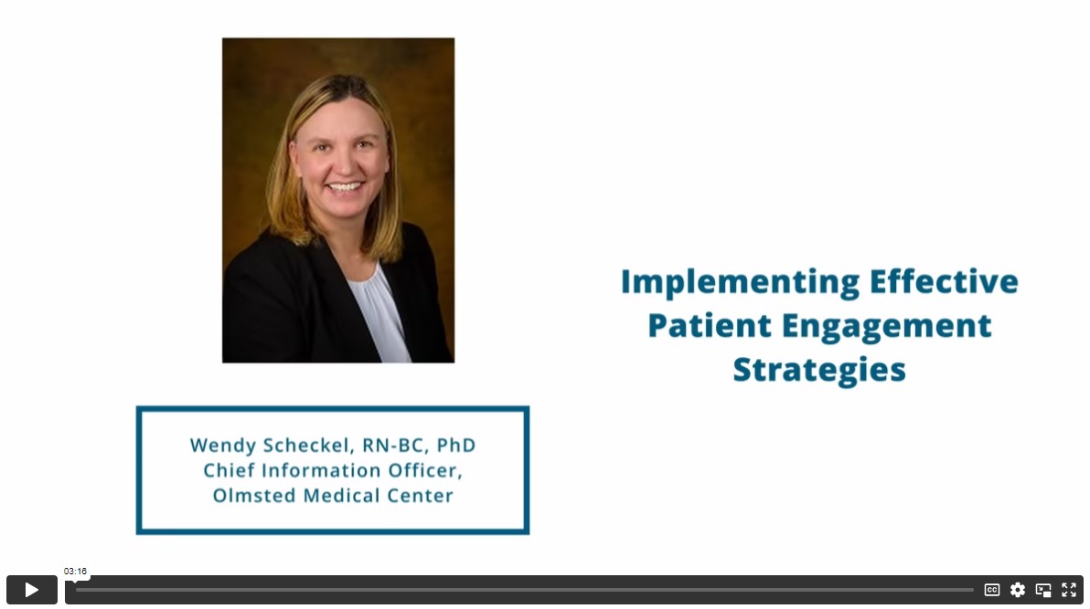 "Implementing Effective Patient Engagement Strategies" – Olmsted Medical Center-Image