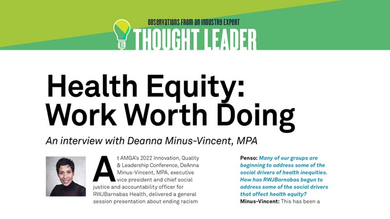 Health Equity Work Worth Doing GPJ Article